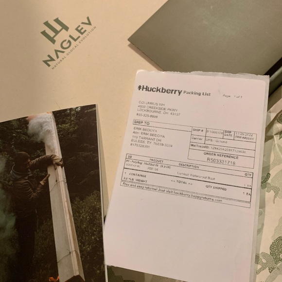 Brand new in box Naglev Combat Boots men’s size 9 - Picture 10 of 10